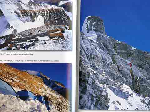 
Everest North Face Camp II, Camp III, Everest Second Step - Everest & Oyu book
